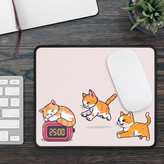 Playful Cats Gaming Mouse Pad - Cute Cat Design for Animal Lovers